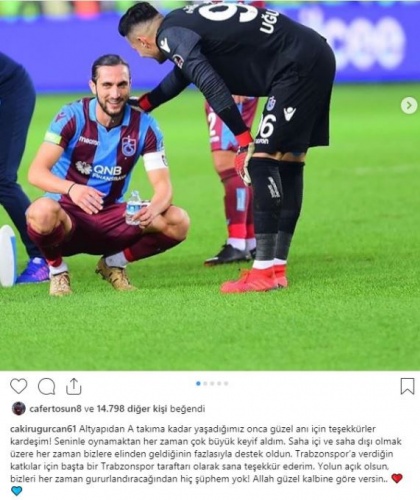 Yusuf Yazıcı'ya takım arkadaşları tek tek veda ediyor 4