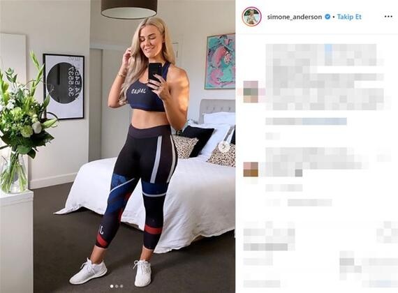 Kilo verince tamamen değişti : Simone Anderson 4