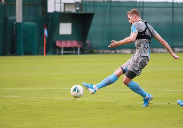 Trabzonspor ara vermeden Sparta Prag maçına hazırlanıyor 9