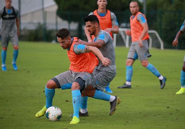 Trabzonspor ara vermeden Sparta Prag maçına hazırlanıyor 14