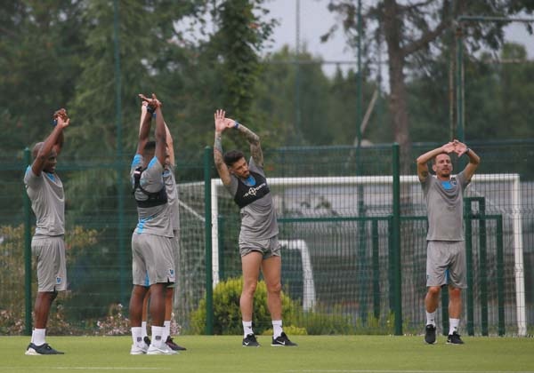 Trabzonspor ara vermeden Sparta Prag maçına hazırlanıyor 22