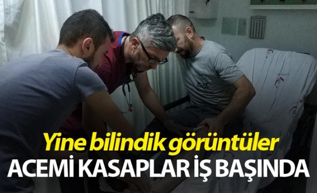 Acemi kasaplar iş başında 1