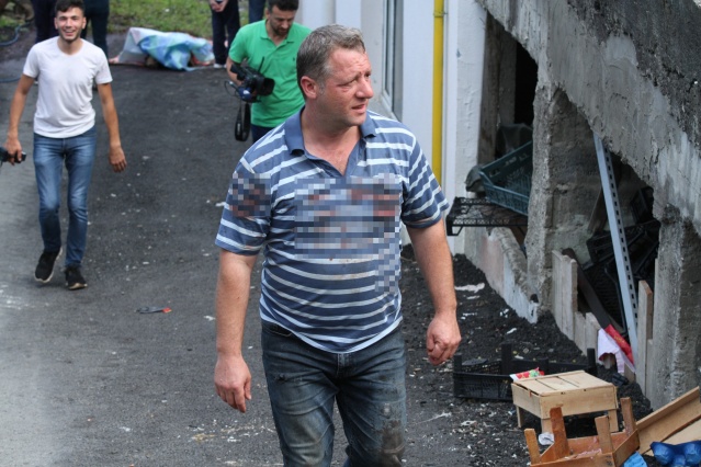 Rize’de kurbanlar kaçtı onlar kovaladı! 7