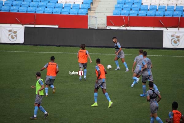Trabzonspor antrenmanı Akyazı stadında yaptı 2