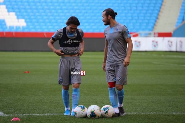 Trabzonspor antrenmanı Akyazı stadında yaptı 6