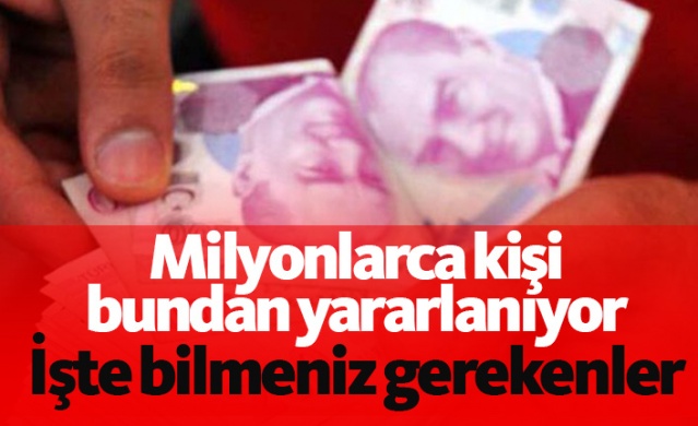 Milyonlarca kişi yararlanıyor... 1
