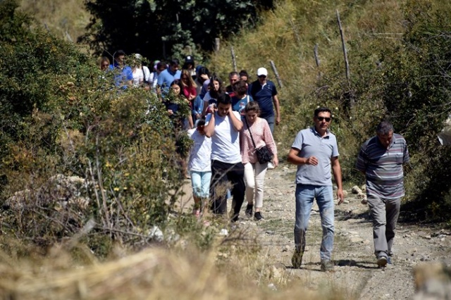 Satala Antik Kentine ilk kafile geldi 5