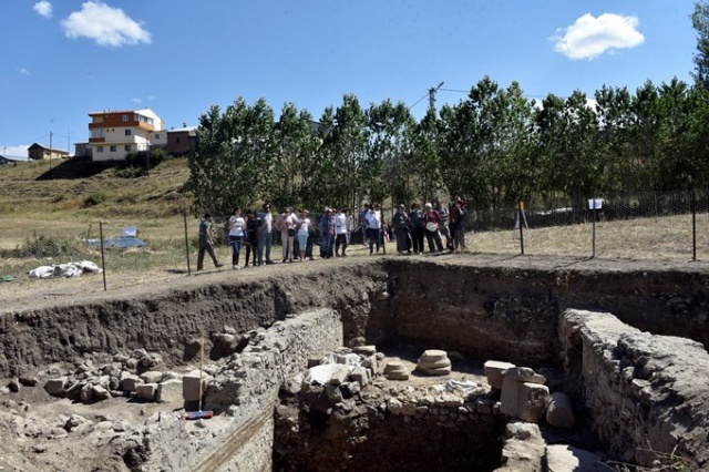 Satala Antik Kentine ilk kafile geldi 6