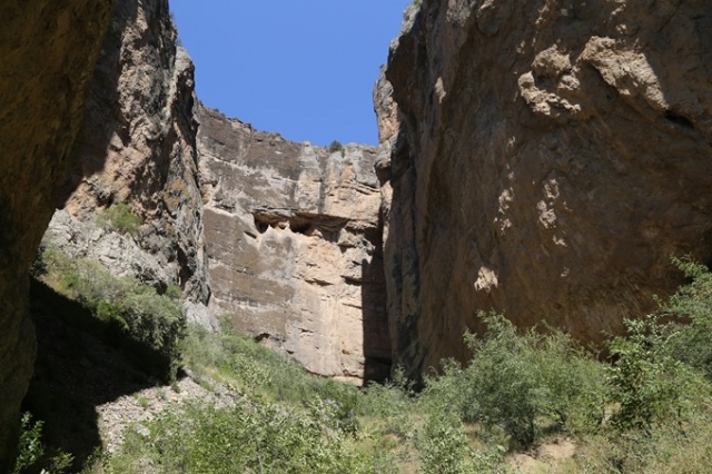 Cehennem Deresi Kanyonu'na bayramda ziyaretçi akını 5