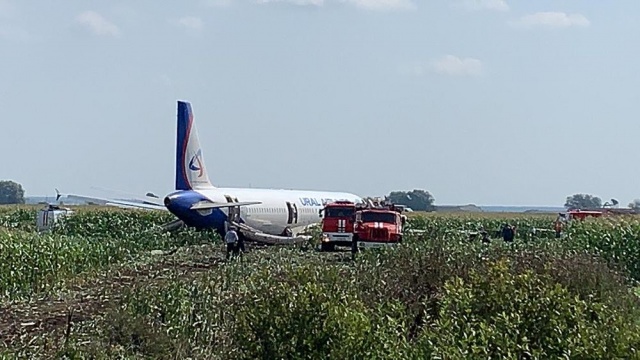 Yolcu uçağı tarlaya acil iniş yaptı 9