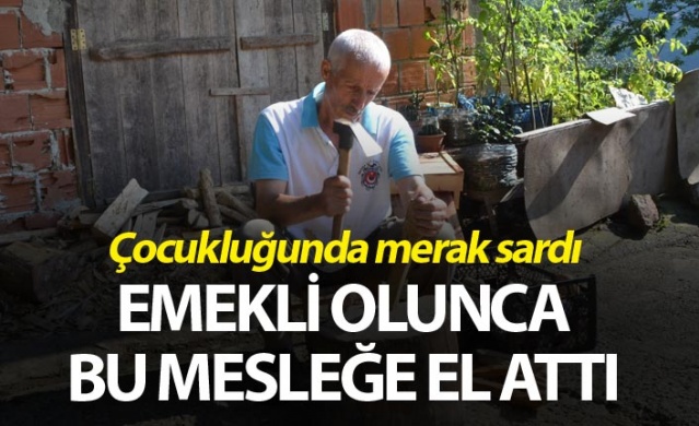 Emekli postacı baba mesleğini yaşatmaya çalışıyor 1
