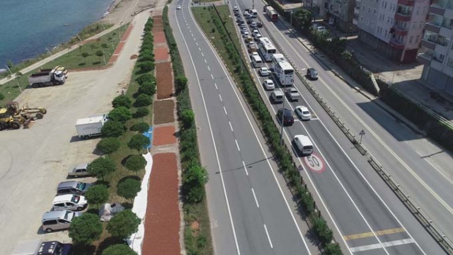 Trabzon'da ilginç fındık kurutma yöntemi 2