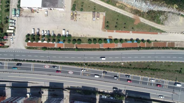 Trabzon'da ilginç fındık kurutma yöntemi 11