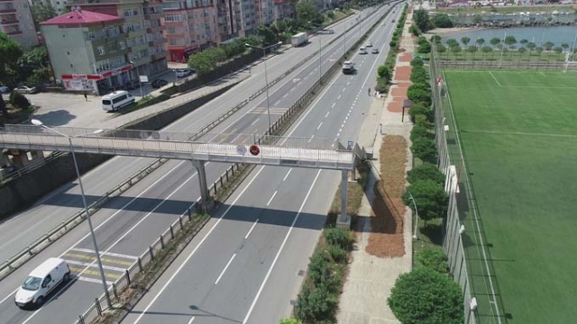 Trabzon'da ilginç fındık kurutma yöntemi 18