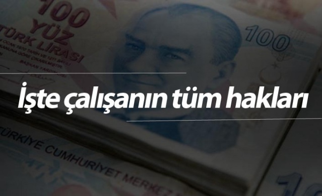 İşte çalışanın tüm hakları 1