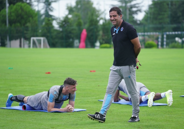 Trabzonspor'da Kasımpaşa maçı hazırlıkları tamamlandı! 6