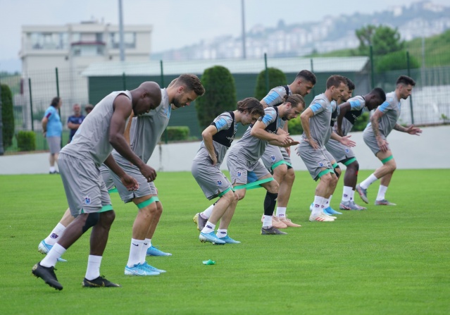 Trabzonspor'da Kasımpaşa maçı hazırlıkları tamamlandı! 5