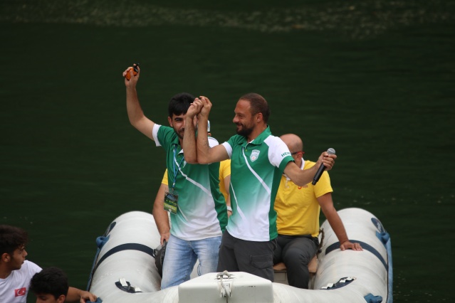 Rize'de festival horonla başladı! 2