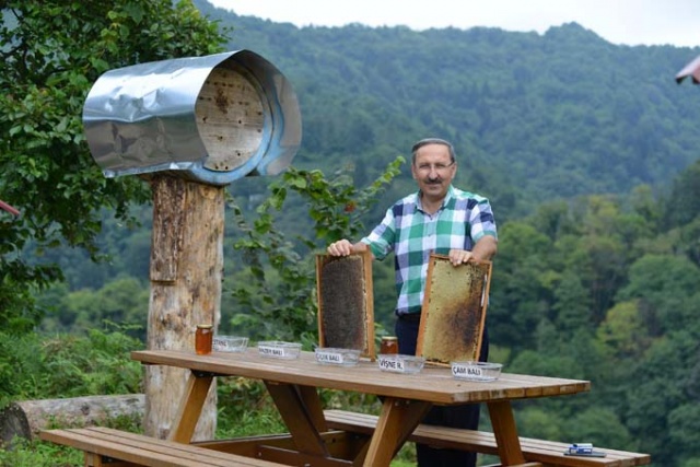 Trabzon'da ballara ayı testi 9