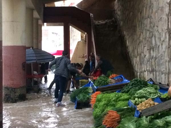 Bayburt’ta sağanak yağış sele neden oldu 6