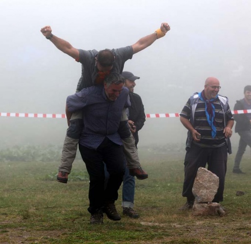 Rize'de Didingola Yaylası'nda renkli şenlik 11