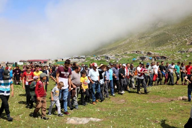 Rize'de Didingola Yaylası'nda renkli şenlik 3