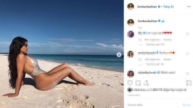 Reality şov yıldızı paylaşımlarla adından söz ettiriyor! 5