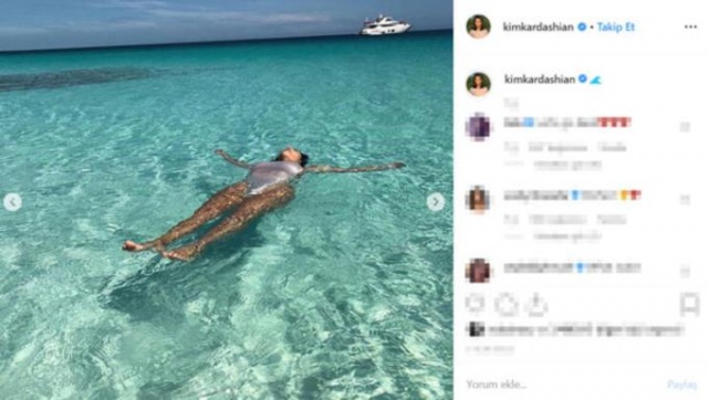 Reality şov yıldızı paylaşımlarla adından söz ettiriyor! 4