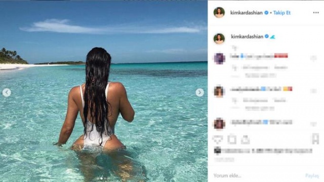 Reality şov yıldızı paylaşımlarla adından söz ettiriyor! 3