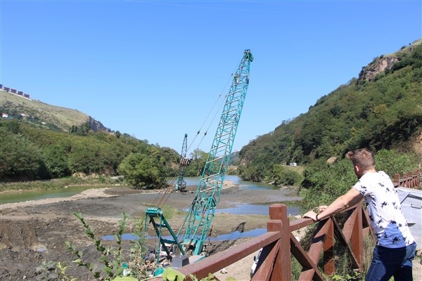 Trabzon'un turizm bölgesi Sera Gölü'nün temizlenmesi 1 yıl sürecek! 8