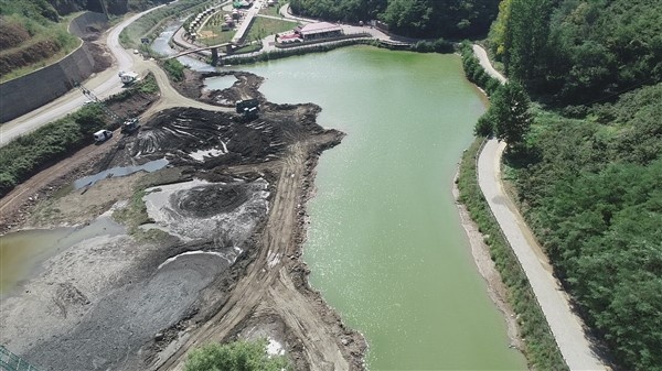 Trabzon'un turizm bölgesi Sera Gölü'nün temizlenmesi 1 yıl sürecek! 10