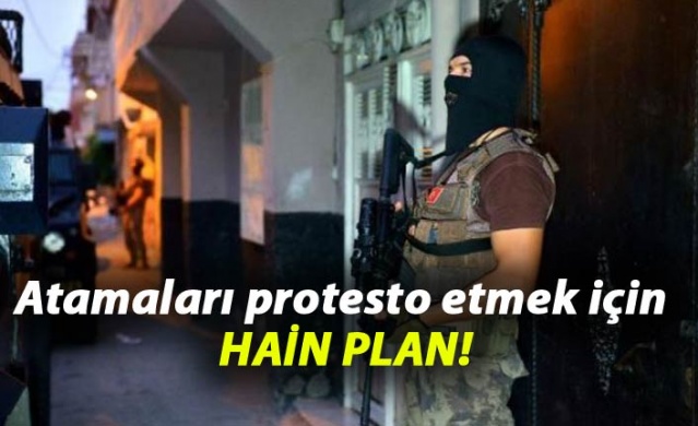 Atamaları protesto etmek için...Hain plan! 1