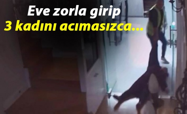 Eve zorla girip 3 kadını acımasızca... 1