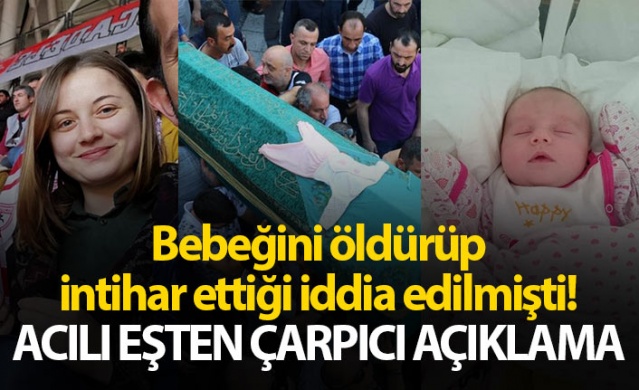 Aybüke bebek ve annesi son yolculuğa uğurlandı 1