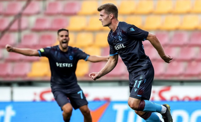 Trabzonsporlu Sörloth hedefini açıkladı 2