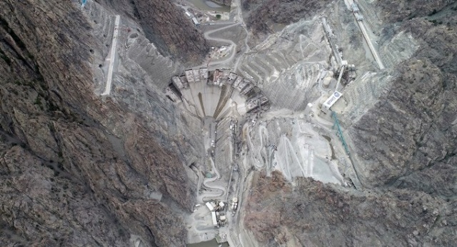 40 bin karede Yusufeli Barajı "time lapse" tekniği ile görüntülendi. 9