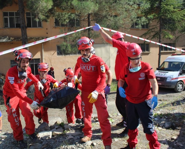 Trabzon'da AFAD tatbikatı 9