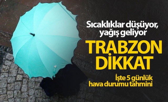 Sıcaklıklar düşüyor! 5 günlük hava durumu tahmini 1