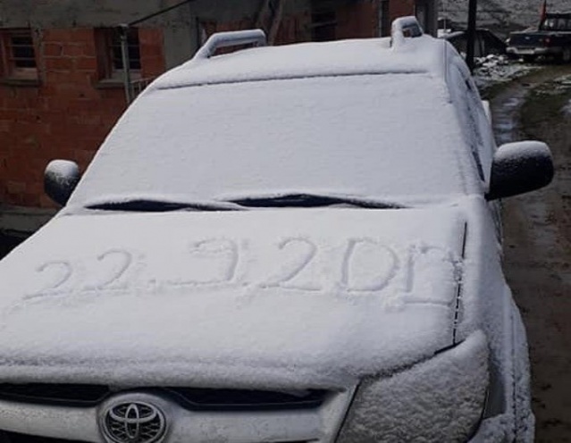 Yaylalar beyaza büründü 5