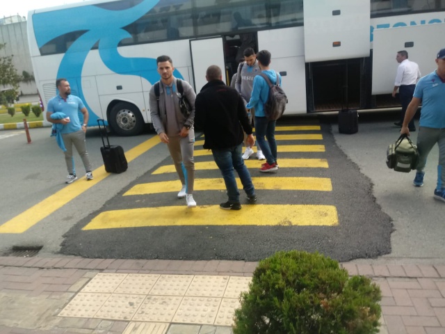 Trabzonspor kafilesi Sivas'a gitti 9