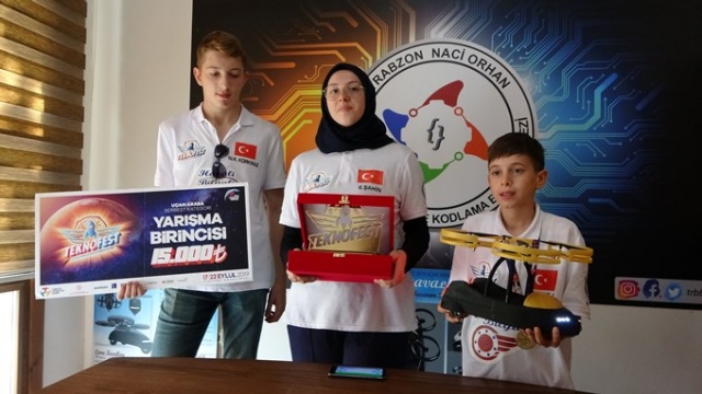 TEKNOFEST'ten Trabzon'a birincilikle döndüler 8