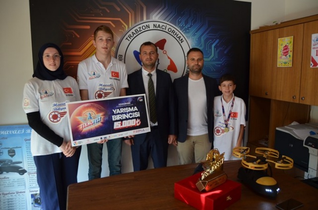 TEKNOFEST'ten Trabzon'a birincilikle döndüler 6