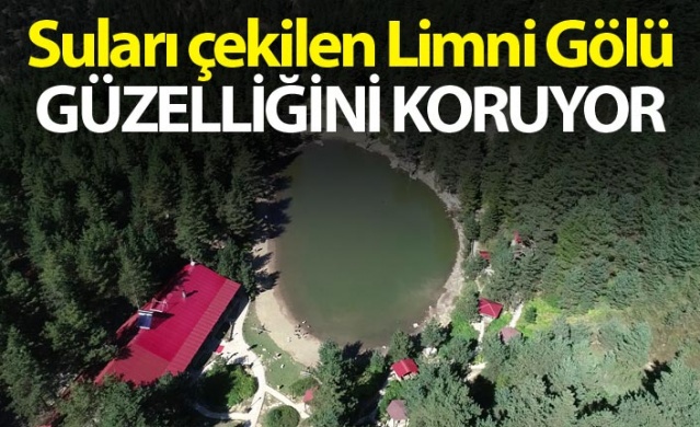 Suları çekilen Limni Gölü, güzelliğini koruyor 1