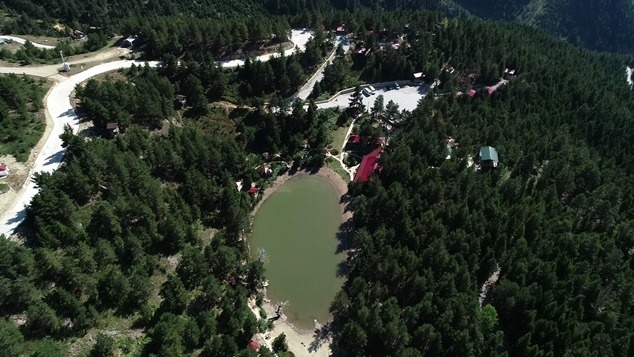 Suları çekilen Limni Gölü, güzelliğini koruyor 8