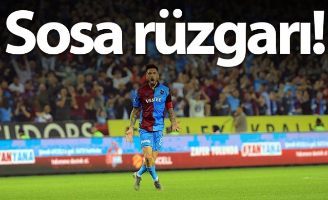 Trabzonspor'da Sosa rüzgarı 1