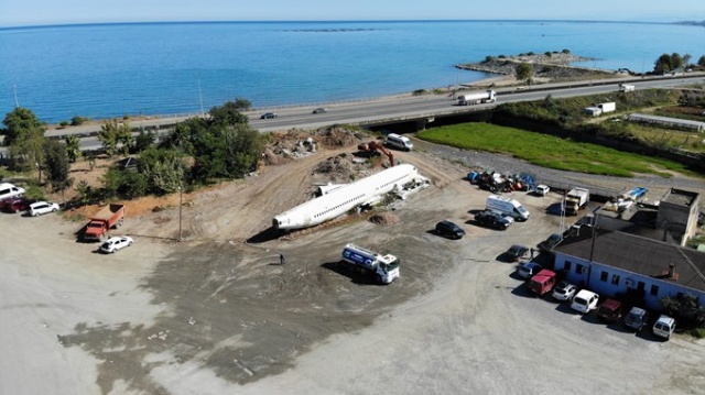 Trabzon'da pistten çıkan o uçak şimdi kaldırılmak isteniyor 9