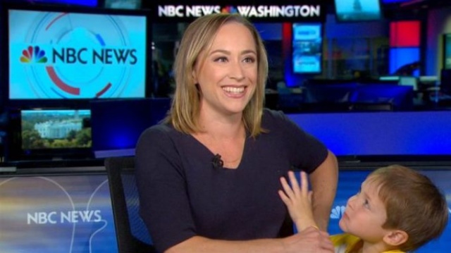 Amerikalı spiker, canlı yayında zor anlar yaşadı! 2