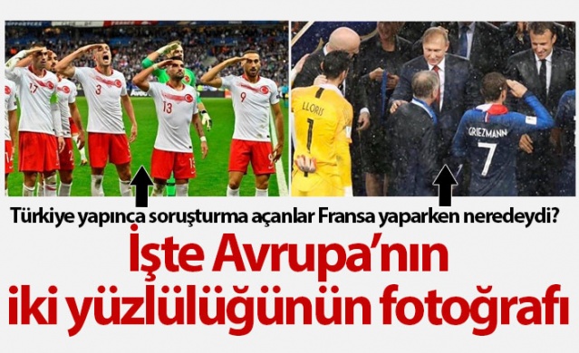 İşte Avrupa'nın iki yüzlülüğünün fotoğrafı 1