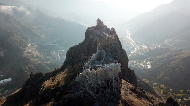 Canca Kalesi’nin surları ortaya çıkarılıyor 2