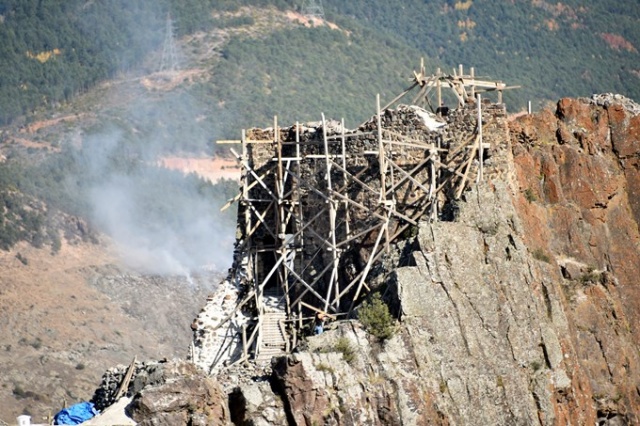 Canca Kalesi’nin surları ortaya çıkarılıyor 17
